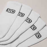 CLASSIC CREW SOCKS 5-PACK - White