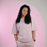 NOVA OVERSIZED T-SHIRT - PASTEL PINK