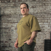 RESOLVE OVERSIZED T-SHIRT - SAND