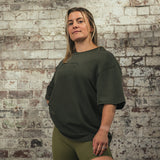 RESOLVE OVERSIZED T-SHIRT - KHAKI