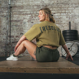 RESOLVE OVERSIZED T-SHIRT - SAND